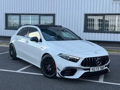 Used Mercedes A45 AMG AMG 421 HP (309 kW) 2026 White Hatchback