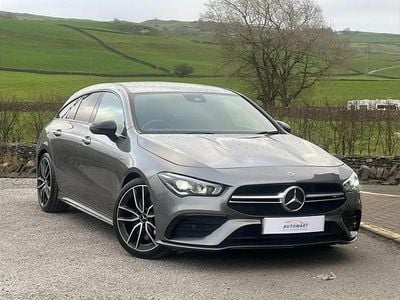 Grey Used 2022 Mercedes CLA35 AMG Premium Estate | £33,295 (A bit pricey)