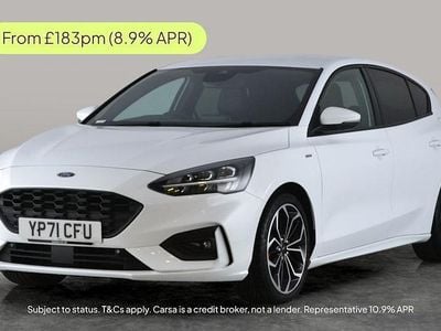 White Used 2021 Ford Focus ST-Line X Hatchback | £12,964 (Good price)