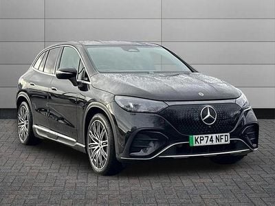 Used Mercedes EQE350 AMG line 214 kW (292 HP) 2024 Black Sedan