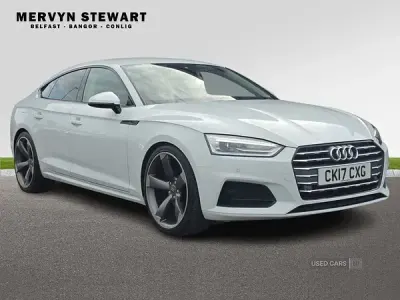 Begagnad Audi A5 Sport 2017 Vit Sportkupé