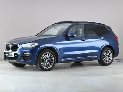 Used BMW X3 M Sport 265 HP (194 kW) 2019 Blue SUV