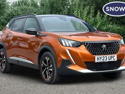 Used Peugeot 2008 GT 131 HP (96 kW) 2023 Fusion orange SUV
