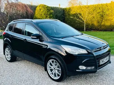 Used Ford Kuga Titanium 163 HP (119 kW) 2014 Black SUV