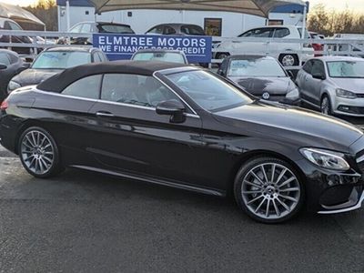 used Mercedes 200 C-Class Cabriolet (2018/18)CAMG Line 9G-Tronic Plus auto 2d
