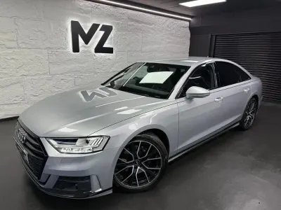 Used Audi A8 Black Edition 286 HP (210 kW) 2021 Silver Sedan