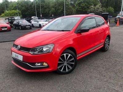 Used VW Polo Beats 60 HP (44 kW) 2017 Red Hatchback