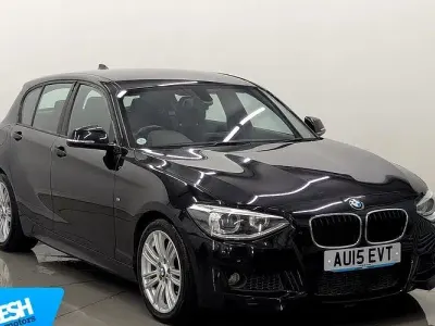 Used BMW 120 M Sport 184 HP (135 kW) 2015 Black Hatchback