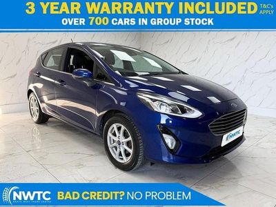 Used Ford Fiesta Zetec 85 HP (62 kW) 2017 Blue Hatchback