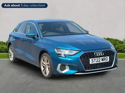 Used Audi A3 Sport 147 HP (108 kW) 2022 Blue Sedan