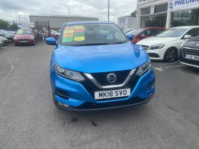 Used Nissan Qashqai Acenta 2018 Blue SUV