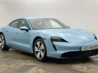 Used Porsche Taycan 2023 Blue Coupe