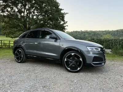 Used Audi Q3 Black Edition 184 HP (135 kW) 2017 Grey SUV