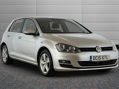Used VW Golf VII Match 122 HP (89 kW) 2015 Reflex silver Hatchback