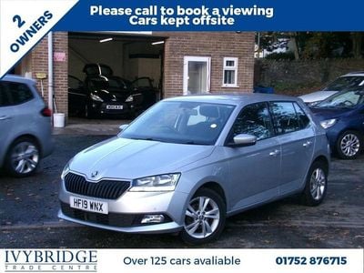 Used Skoda Fabia SE 75 HP (55 kW) 2019 Silver Hatchback