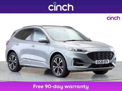 Silver Used 2020 Ford Kuga ST-Line X SUV | £16,499 (Fair price)