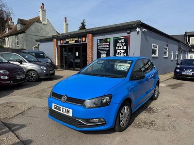Used VW Polo S 2016 Blue Hatchback