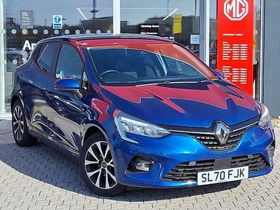 Used Renault Clio V Iconic 100 HP (73 kW) 2020 Blue Hatchback