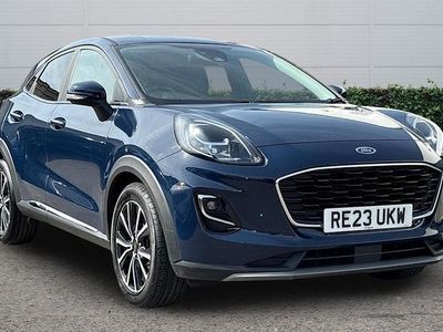 Begagnad Ford Puma Titanium 125 HK (91 kW) 2023 Blå SUV