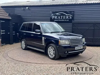 Used Land Rover Range Rover Vogue 271 HP (199 kW) 2009 Blue SUV