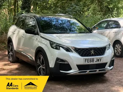Used Peugeot 3008 GT-line 2019 White SUV