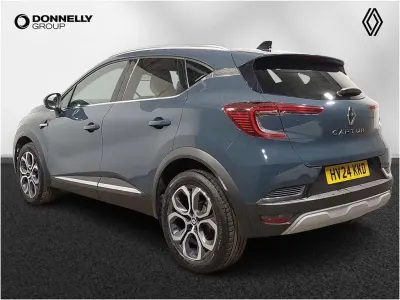 Used Renault Captur Techno 91 HP (66 kW) 2024 Blue  SUV