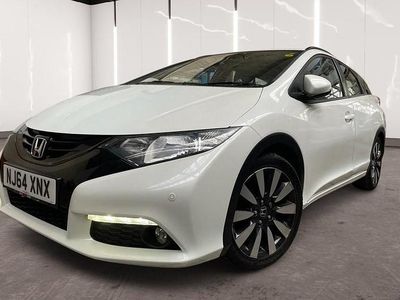 White Used 2014 Honda Civic SE Plus Estate | £7,499 (Fair price)