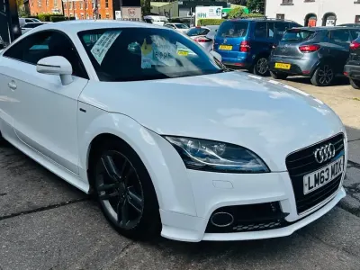 Used Audi TT S-Line 2014 White Coupe