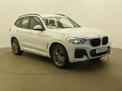 Used BMW X3 M Sport 184 HP (135 kW) 2020 White SUV
