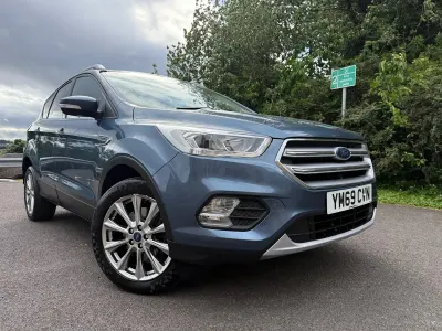 Used Ford Kuga Titanium 150 HP (110 kW) 2019 Blue SUV