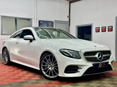 Usado Mercedes E350 AMG line 2019 Branco Coupé
