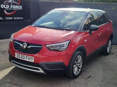Used Vauxhall Crossland X SRi 110 HP (80 kW) 2020 Red SUV