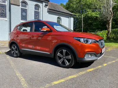 Used MG ZS Exclusive 106 HP (77 kW) 2019 Orange SUV