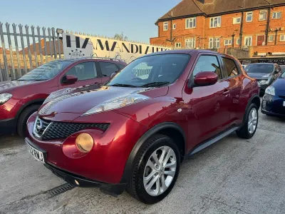 Used Nissan Juke Tekna 117 HP (86 kW) 2013 Red SUV