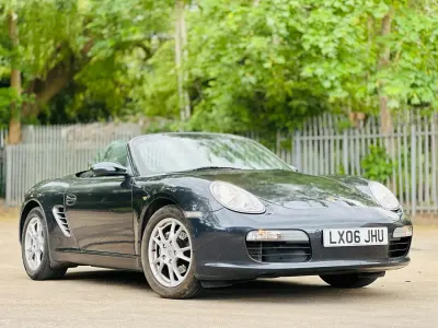 Used Porsche Boxster 245 HP (180 kW) 2006 Grey Cabriolet
