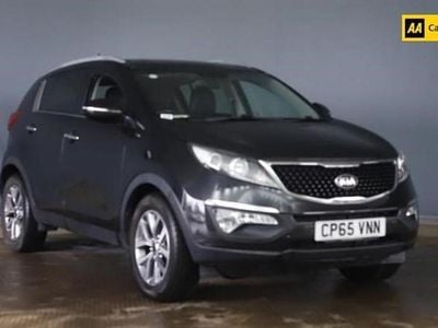 Used Kia Sportage 135 HP (99 kW) 2016 Black SUV