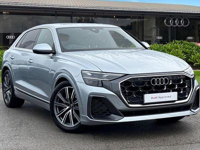 Silver Used 2024 Audi Q8 S-Line SUV | £52,990 (A bit pricey)