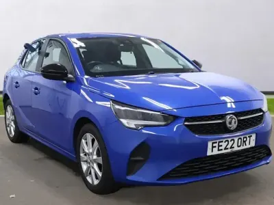 Used Vauxhall Corsa Edition 75 HP (55 kW) 2022 Blue Hatchback