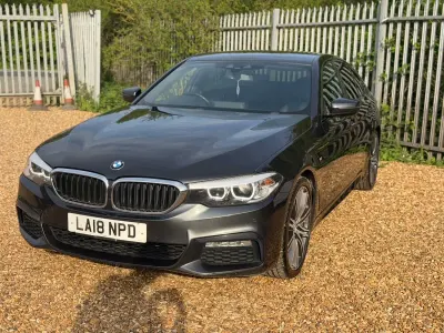 Begagnad BMW 530 M Sport 2018 Grå Sedan
