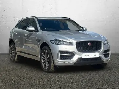 Usado Jaguar F-Pace R-Sport 240 HP (176 kW) 2020 Prateado SUV