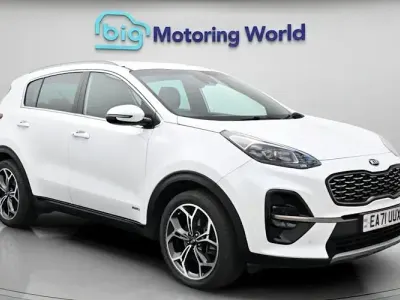 Używany Kia Sportage GT-Line 177 KM (130 kW) 2021 Biały SUV