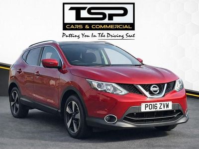 Used Nissan Qashqai N-TEC 115 HP (84 kW) 2016 Red SUV