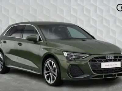 Used Audi A3 Sportback S-Line 2026 District green Hatchback