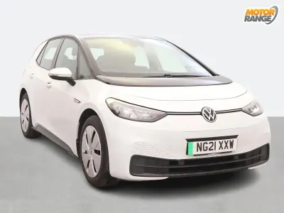 Used VW ID.3 Pro Performance 150 kW (204 HP) 2021 White Hatchback