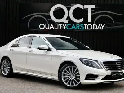 Used Mercedes S350 AMG line 258 HP (189 kW) 2016 White Sedan
