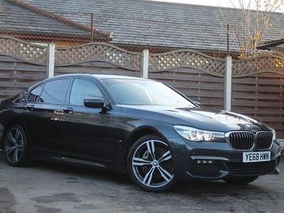 Grey Used 2018 BMW 740 M Sport Sedan | £16,490 (Fair price)