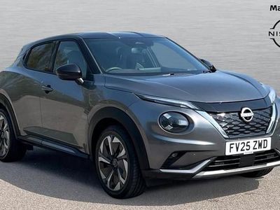 Used Nissan Juke Tekna+ 143 HP (105 kW) 2025 Two tone metallic  gun metallic grey with solid b SUV