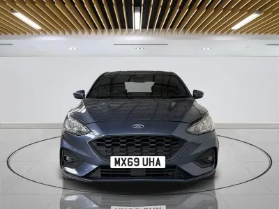 Gebraucht Ford Focus ST-Line 125 PS (91 kW) 2019 Blau Kleinwagen