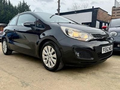 Black Used 2012 Kia Rio Hatchback | £3,450 (Fair price)