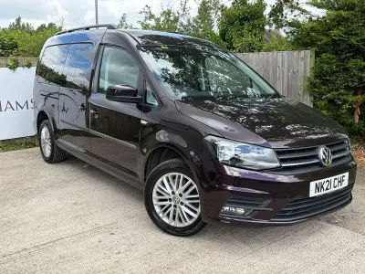 Used VW Caddy Life 2021 Mauve/purple MPV
